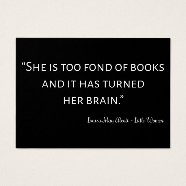 リトルウィメンズ引用文II -クラシックスタイル (正面)