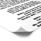 リトルウィリー詩第1部 ポスター (角)