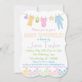 リトルウェアベビー散水 招待状