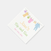 リトルウェアベビーsipと参照 スタンダードカクテルナプキン (角)