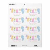 リトルウェアベビーsipと参照 ラベル (フルシート)