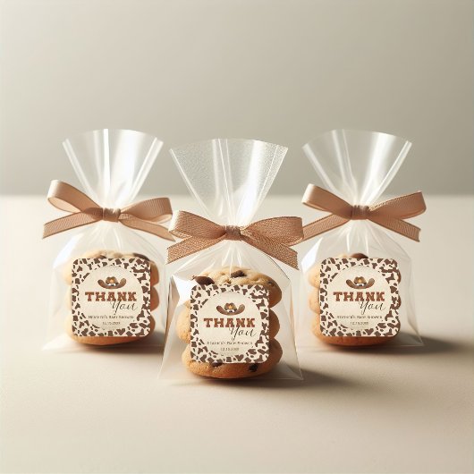 リトルウェスタンコウボー ベイビーシャワー スクエアシール