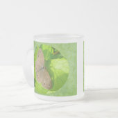 リトルウッドサテュルバタフライ フロストグラスマグカップ (正面左)