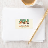 リトルウッドランドフレンズ赤ちゃんシャワー住所 シール (インサイチュ)