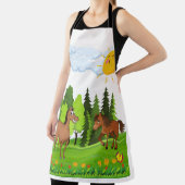 リトルウマデザイン 子供へ エプロン (インサイチュ)