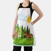 リトルウマデザイン 子供へ エプロン (インサイチュ)