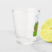 リトルウマデザイン 子供へ ショットグラス (左)