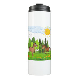 リトルウマデザイン 子供へ タンブラー