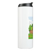 リトルウマデザイン 子供へ タンブラー (回転左)