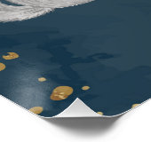 リトルウルフをテーマにしたベビー子供部屋デコル ポスター (コーナー)