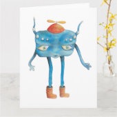 リトルエイリアンパイ カード (黄色い花)