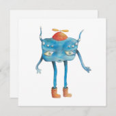 リトルエイリアンパイ サンキューカード (正面/裏面)