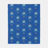 リトルエイリアンパイ フリースブランケット (正面)