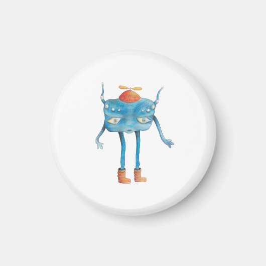 リトルエイリアンパイ マグネット (正面)