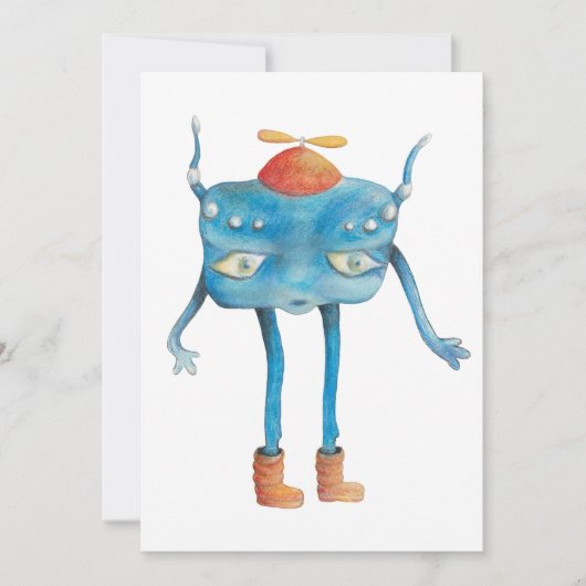 リトルエイリアンパイ 招待状 (正面)