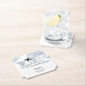 リトルエクスプローラーアドベンチャーブルーベビーシャワー ペーパーコースター (インサイチュ)