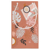 リトルエクスプローラーアドベンチャーボホベイビー服 スモールペーパーバッグ (裏面)