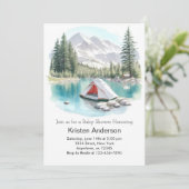 リトルエクスプローラースターリーナイトアドベンチャーベビーシャワー 招待状 (スタンド正面)