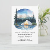 リトルエクスプローラーズトワイライトアドベンチャーベビーシャワー 招待状 (スタンド正面)