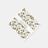 リトルエクスプローラーニュートラルカスタムパーティー スタンダードカクテルナプキン (角)