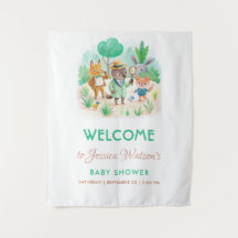 リトルエクスプローラーフォレスト探偵少年の赤ちゃんシャワー