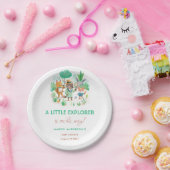 リトルエクスプローラーフォレスト探偵少年の赤ちゃんシャワー ペーパープレート (パーティー)