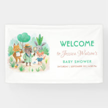 リトルエクスプローラーフォレスト探偵少年の赤ちゃんシャワー