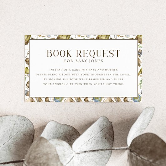 リトルエクスプローラーブック(ベビー要求) エンクロージャーカード