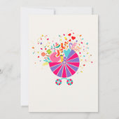 リトルエクスプローラーベビーシャワー招待状 招待状 (裏面)