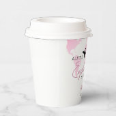 リトルエクスプローラーワールドマップピンク赤ちゃんシャワー 紙コップ (右)