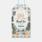 リトルエクスプローラー誕生日サンキューメッセージカード ギフトタグ (正面)