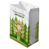 リトルエクスプローラー ミディアムペーパーバッグ (裏面アングル)