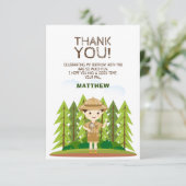 リトルエクスプローラー 誕生日おめでとう 招待状 (スタンド正面)