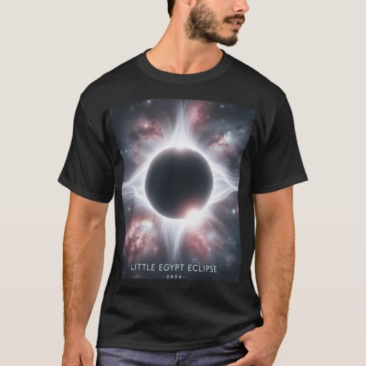 リトルエジプトユニセックスEclipse Tee Tシャツ (正面)