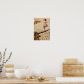 リトルエミリーバイジェシー・ウィルコックス・スミスプリント ポスター (キッチン)