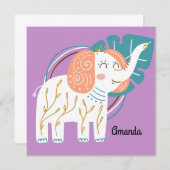 リトルエレファントボホ名前をカスタムする (正面/裏面)