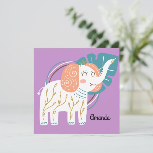 リトルエレファントボホ名前をカスタムする (スタンド正面)