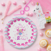 リトルエンジェル2ndバースデー紙プレート ペーパープレート (パーティー)