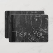 リトルエンジェル5子供スケッチ悔やみや弔慰サンキューユン サンキューカード (正面/裏面)