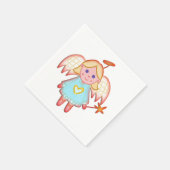 リトルエンジェル スタンダードカクテルナプキン (角)