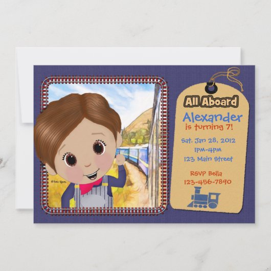 リトルエンジニア 招待状 (正面)