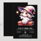 リトルエンチャントウィザード誕生日 招待状 (正面/裏面)