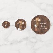 リトルオウムカウボーイウェスタンベビーシャワーテーブルデコール コンフェッティ (正面)