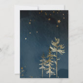 リトルオオカミをテーマにした誕生日パーティー 招待状 (裏面)