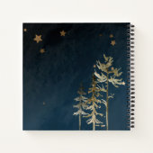 リトルオオカミをテーマにした赤ちゃんシャワーゲストブック ノートブック (裏面)