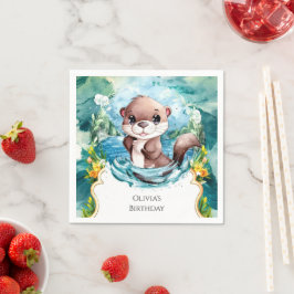 リトルオタカラフルー誕生日 スタンダードカクテルナプキン