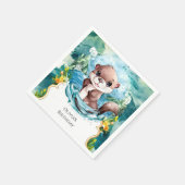 リトルオタカラフルー誕生日 スタンダードカクテルナプキン (角)