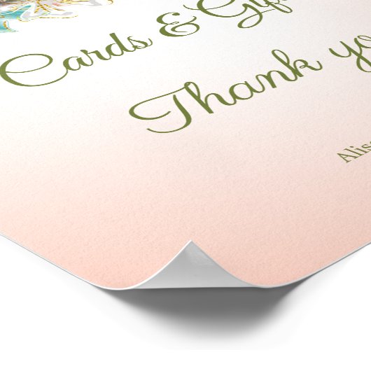 リトルオベビーシカ魔法森林森林森林動物 ポスター (角)