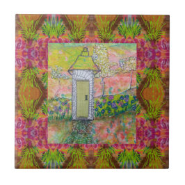 リトルオリエンタルハウス タイル