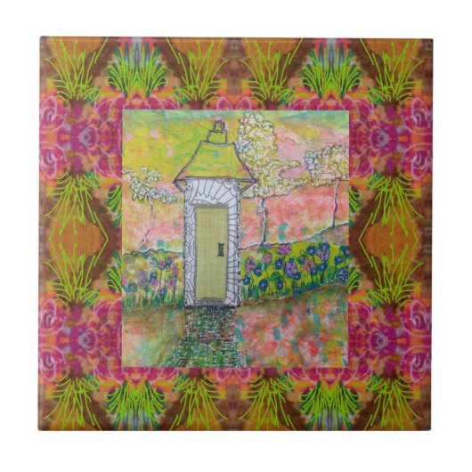 リトルオリエンタルハウス タイル (正面)